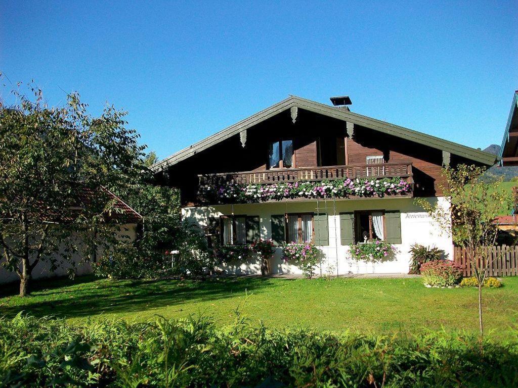 Ferienwohnung Emilia Mit Bergblick Ruhpolding Eksteriør bilde