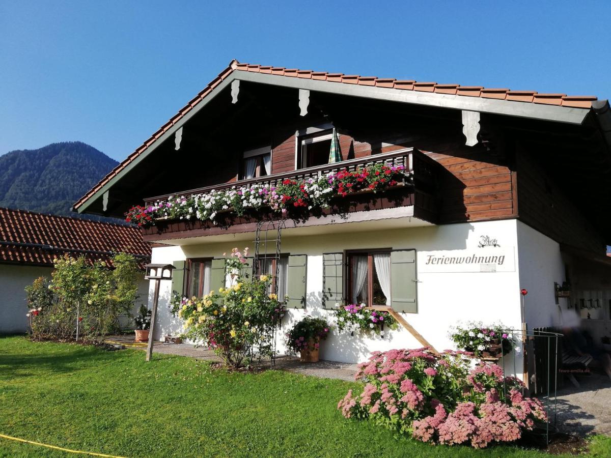 Ferienwohnung Emilia Mit Bergblick Ruhpolding Eksteriør bilde